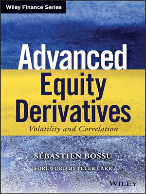 cover image of Advanced Equity Derivatives